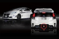 Стоп дополнительный в задний бампер (Tommy Kaira) Toyota Prius 30 