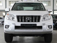 Накладка на передний бампер (дуга/защита) Toyota Land Cruiser Prado 150