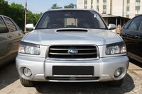 Накладки на фары (реснички) Subaru Forester 2002-2005 