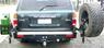 Силовой бампер задний Toyota Land Cruiser 80 с канистрой