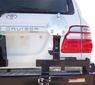 Силовой бампер задний на Toyota Land Cruiser 105 (Live axle)