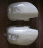 Корпуса зеркал Toyota Land Cruiser Prado 120 / Lexus GX 470 / Surf 215 / 4Runner / Hiace 200 (белые)