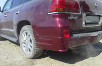 Задние накладки Lexus LX570 / Toyota Land Cruiser 200