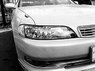 Оптика (фары) хрусталь Toyota Mark 2 JZX90 (светлые габариты)