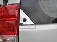 Хром Toyota Land Cruiser Prado 150 в угол заднего стекла 