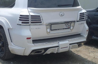 Средний спойлер "Wald" на Lexus LX 570 2008-2012