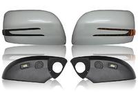 Корпуса зеркал Toyota Land Cruiser 200 / LX 570 / Prado 150 дизайн Mercedes (белый перл)