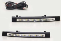 Ходовые огни ДХО (туманки) в решетку Toyota Land Cruiser Prado 150