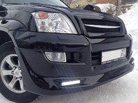 Вставки с ходовыми огнями в губу JAOS Toyota Land Cruiser Prado 120