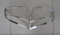Накладки на стопы Toyota Allion 240 (хром)