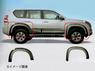 Фендера - расширители колесных арок Toyota Land Cruiser Prado 150 (ABS)