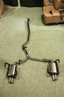 Выхлопная трасса (система) Subaru Forester SH, WRX 2008-2010