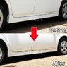 Молдинги дверей Toyota Prius 30 хром