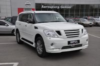 Губа передняя Impul на Nissan Patrol Y62