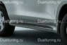Пороги (подножки) Toyota Land Cruiser 200 2007+ (Aerostep)