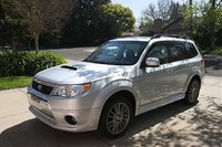 Обвес (губа перед + зад) на Subaru Forester SH