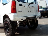 Укороченный задний бампер на Suzuki Jimni JB23