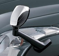 Хром накладка на рожок Toyota Land Cruiser 100, Land Cruiser 200, Prado 150, Prado 120, Prado 90/95
