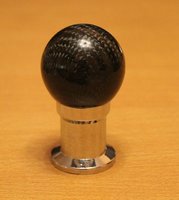 Ручка КПП карбон черная