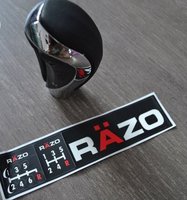 Ручка КПП "RAZO" (черный и синий цвета)