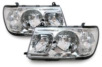 Фары (оптика) хрусталь Toyota Land Cruiser 100 1998-2003