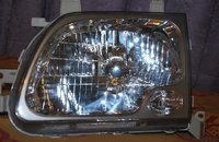 Фары Toyota Noah CR50 хрусталь (серые)
