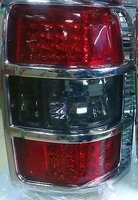 Стопы диодные тюнинг Mitsubishi Pajero V32 дымчатые