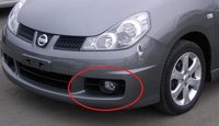 Туманки Nissan Wingroad Y12