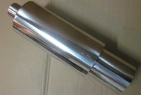 Бочка выхлопная HKS Hi-Power 63мм (темная)