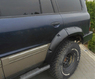 Фендера - расширители колесных арок Nissan Patrol Y61 (гладкие)