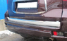 Молдинг + хром на низ задней двери Toyota Land Cruiser Prado 150 / Lexus GX 460