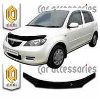 Дефлектор капота - мухобойка Demio / Mazda 2 08.2002