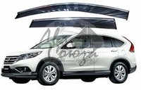  Ветровики - дефлекторы окон Honda CR-V RM# 12- с молдингом (TXR Тайвань) 