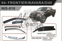 Ветровики - дефлекторы окон Nissan Navara/Frontier 05- (TXR Тайвань)