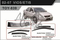  Ветровики - дефлекторы окон Toyota VIOS #P4# 2002-2007 (TXR Тайвань) 