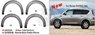 Фендера - расширители колесных арок Nissan Patrol Y62