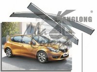  Ветровики - дефлекторы окон Nissan Tiida (HBK) 2011+