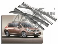  Ветровики - дефлекторы окон Nissan Tiida (HBK) C11 2004-2010