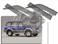  Ветровики - дефлекторы окон Toyota LAND Cruiser Prado 90 1996-2002 (с молдингом)