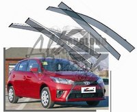  Ветровики - дефлекторы окон Toyota Yaris NCP15# 2013+ (с молдингом)