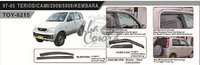  Ветровики - дефлекторы окон Daihatsu Terios J100# 97-05 (TXR Тайвань)