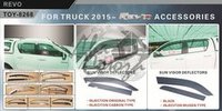  Ветровики - дефлекторы окон Toyota Hilux REVO 15- 2D (TXR Тайвань) 