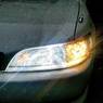 Оптика (фары) хрусталь Toyota Mark 2 JZX90 (светлые габариты)