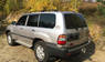 Металлические подножки Toyota Land Cruiser 100 (черные)