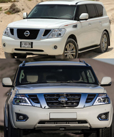 Рестайлинг обвес Nissan Patrol Y62 в 2014 год