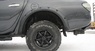 Фендера - расширители колесных арок Mitsubishi L200 2008-2012 (LLDPE)