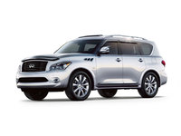 Дефлектор капота - мухобойка Infiniti QX56 Z62 2010-2013