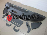 Бампер экспедиционный передний силовой Toyota FJ Cruiser (метал)