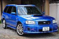 Передний бампер Subaru Forester SG5 SG9 STI (1я модель)
