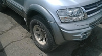 Фендера - расширители колесных арок Mitsubishi Pajero 3